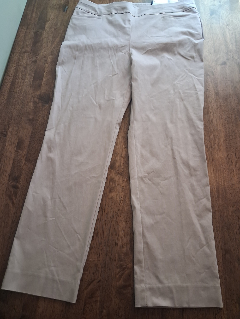 Chico's NWT So Slimming 360 Bridgette Slim Pant Smokey Taupe 3/16